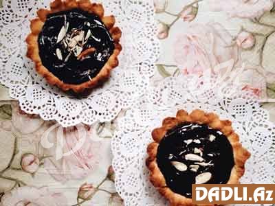 Şokoladlı tartaletlər resepti