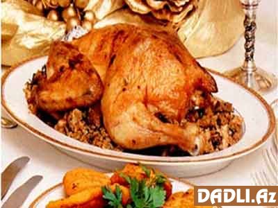 Plovlu cücə dolması resepti