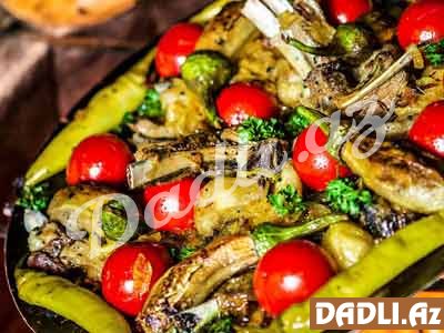 Tüstü və alov ətirli sac kababı resepti