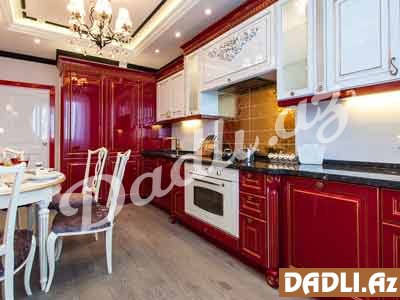 Mətbəxdə qırmızı-ağ dekordan necə istifadə edək?