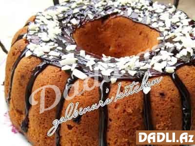 Dadlı, ləzzətli almalı keks resepti