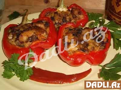 Göbələkli toyuq dolması resepti - FOTO RESEPT