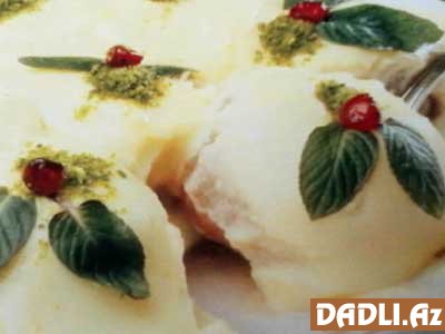 Mühəlləbili alma şirniyyatı resepti