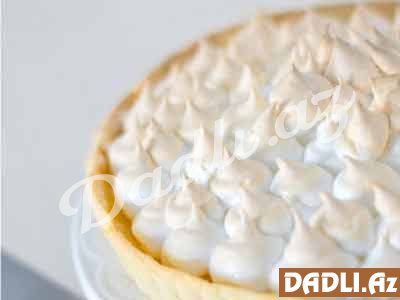 Limon və merengalı pay resepti - FOTO RESEPT