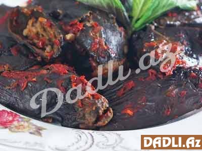 Badımcan dolması resepti - Video resept
