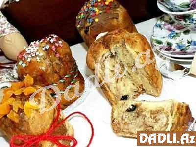 Pasxa çörəyi (kuliç) resepti