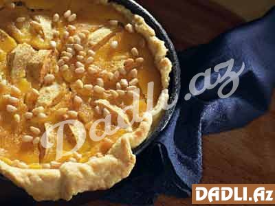 Ballı almalı piroq resepti