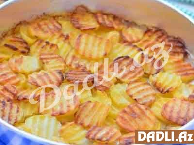 Sobada kərəyağlı çıtır kartof resepti - Video resept