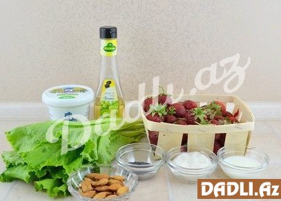 Xama soslu çiyələk resepti - FOTO RESEPT