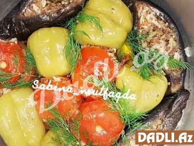 Badımcan dolması resepti