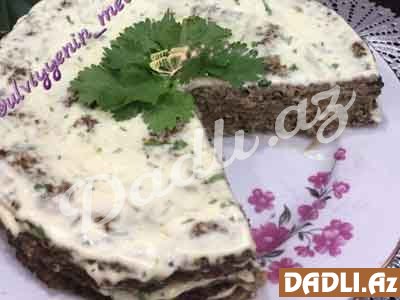 Qaraciyər tortu resepti