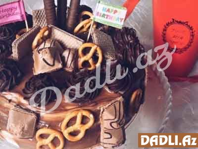 Bol kakaolu ad günü tortu resepti