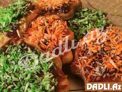 Dadlı, ləzzətli cemli, kakoslu qurabiyə resepti