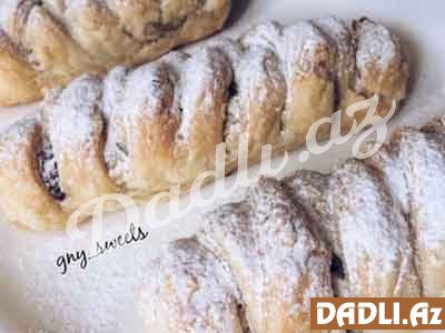 Milföy xəmirindən şirniyyat resepti