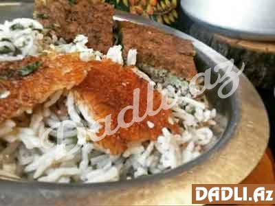 Göyərtili plov resepti