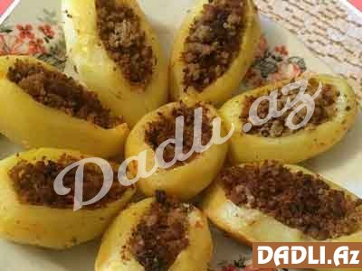 Asan və dadlı - kartof dolması resepti