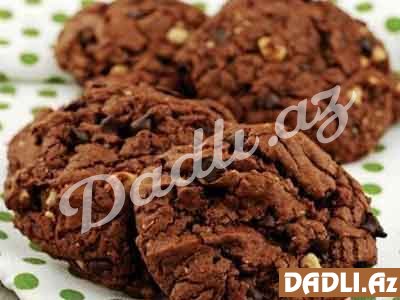 Şokoladlı yumşaq qurabiyə resepti