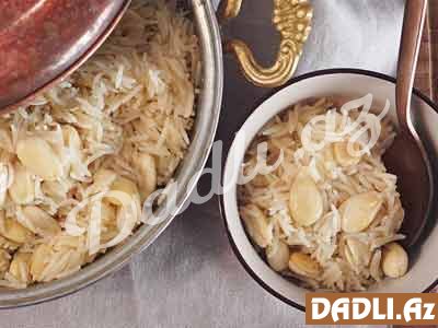 Badamlı plov resepti - Video resept