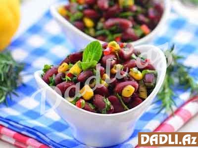 3 dəqiqədə meksika lobyası salatı resepti - Video resept