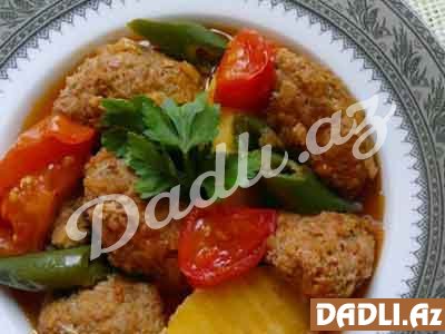 Dadlı, ləzzətli qazan kotleti resepti