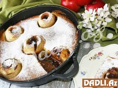 Alma və keks dueti resepti