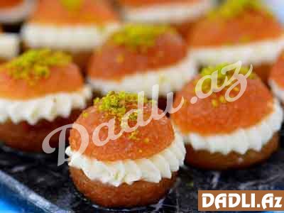 Qaymaqlı paşa şirniyyatı resepti - Video resept