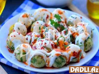 Çox asan kartof mantısı resepti - Video resept