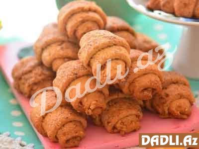 Qozlu rulet peçenye resepti - Video resept