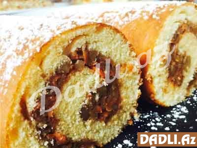 Almalı, köklü rulet resepti