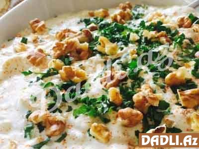 Labneli badımcan əzməsi resepti