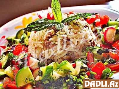 Qiyməli düyü resepti