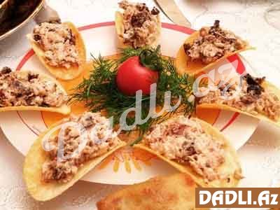 Cipsi salatı resepti