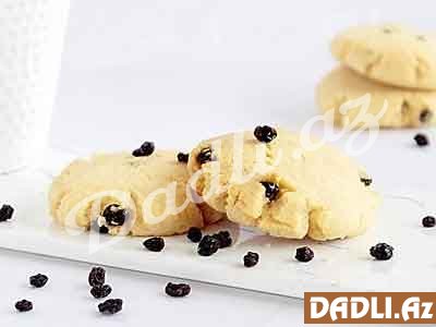 Gara kişmişli qurabiyə resepti