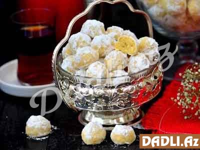 3 ərzaqlı fındıqlı peçenye resepti - Video resept