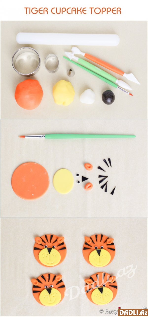 Şəkər xəmirindən sevimli heyvanların hazırlanma qaydası - FOTO İZAH