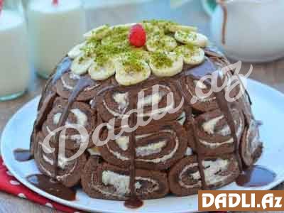 Bananlı asan tort resepti - Video resept