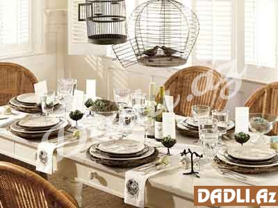 Süfrə düzümü və süfrə bəzəyi necə olur?