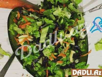 Yaşıl salat resepti