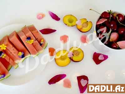 Qarpız və yay meyvələrindən pəhriz