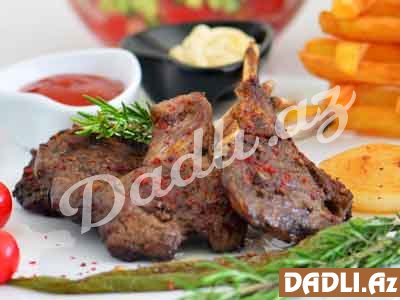 Tavada manqal dadında qabırğa resepti - Video resept