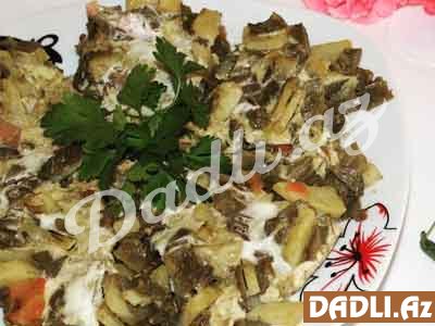 Təzə lobya çığırtması resepti