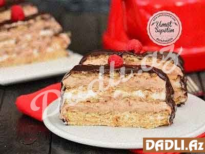 Biskvitli yaş tort resepti - Video resept