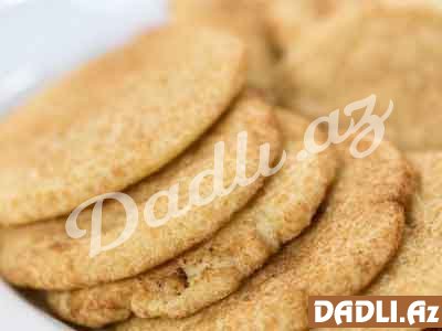 Qarğıdalı unu ilə peçenye resepti