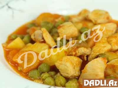 Noxudlu toyuq yeməyi resepti - Video resept