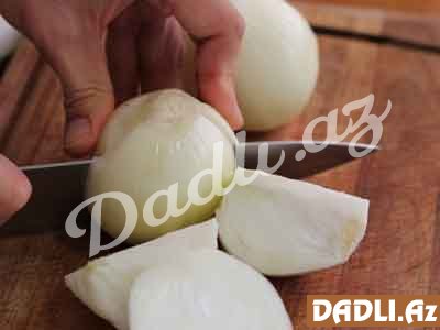 Soğan gözləri yandırmasın deyə...