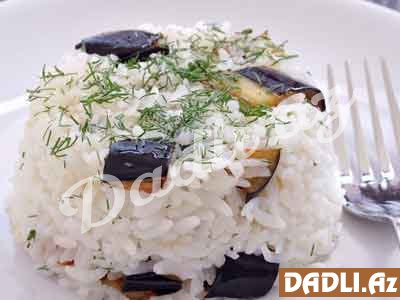 Badımcanlı plov resepti