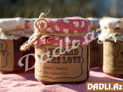 Mürəbbələri təkcə bişirməyin, həm də dekor edin!