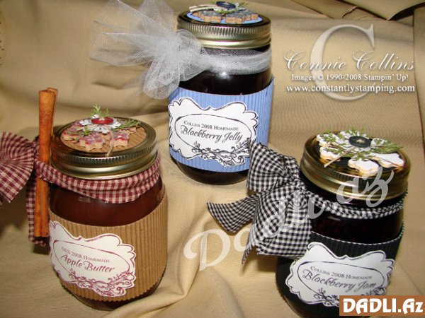 Mürəbbələri təkcə bişirməyin, həm də dekor edin!