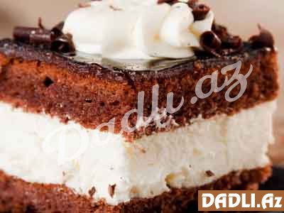 Şokoladlı, dondurmalı keks resepti