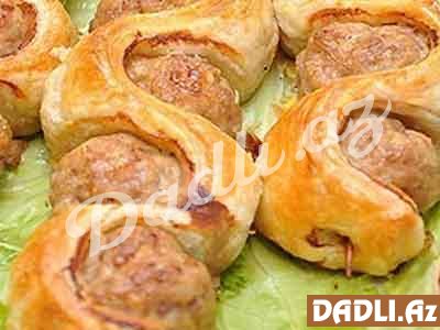 Qat-qat xəmirli kababı resepti